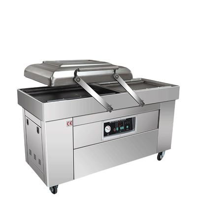 Machine de scellage sous vide automatique de légumes surgelés à double chambre