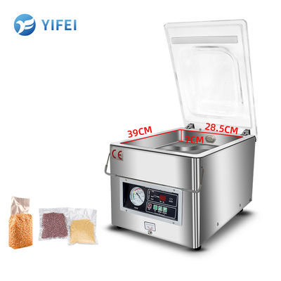480x330x360mm Mini-table type machine d'emballage sous vide portable pour laboratoire alimentaire