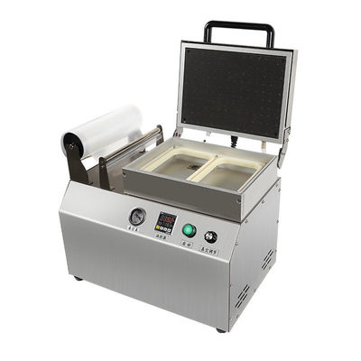 Appareil d'emballage de peau sous vide automatique de bureau pour produits alimentaires et boissons Diamètre maximum de film 180 mm