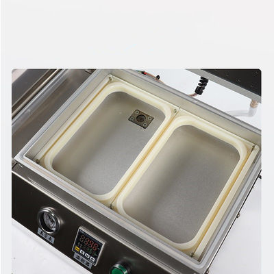 Appareil d'emballage de peau sous vide automatique de bureau pour produits alimentaires et boissons Diamètre maximum de film 180 mm