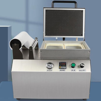 Appareil d'emballage de peau sous vide automatique de bureau pour produits alimentaires et boissons Diamètre maximum de film 180 mm