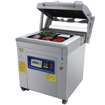 Machine d'emballage sous vide en peau semi-automatique pour sacs d'emballage