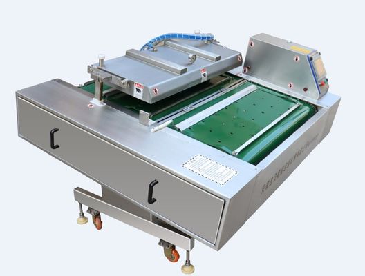 10 mm largeur d'étanchéité de la viande courroie transporteuse de type machine d'emballage à roulement continu sous vide