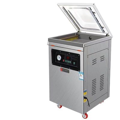 Machine d'emballage sous vide en acier inoxydable DZ 400 pour les pommes de terre d'ail, les aliments, la viande, le poisson et le fromage
