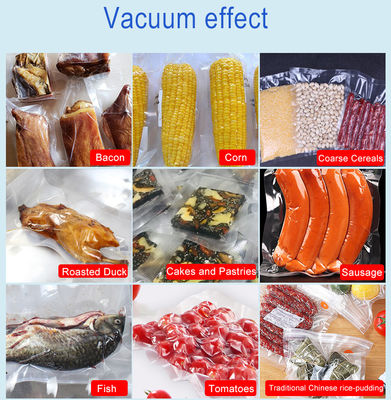 Vacpack viande poisson saucisse fumée durian étancheur de vide pour la bande d'étanchéité numéro 4Pcs