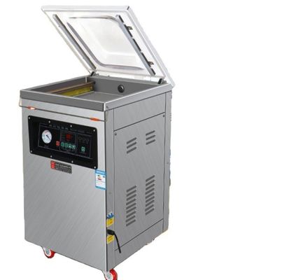 Machine d'emballage sous vide à sacs en plastique à chambre unique pour le riz, le poisson, le maïs et l'arachide