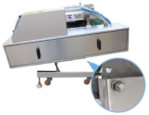 Étancheur de pompe à vide alimentaire pour convoyeur à bande type emballage à roulement continu sous vide