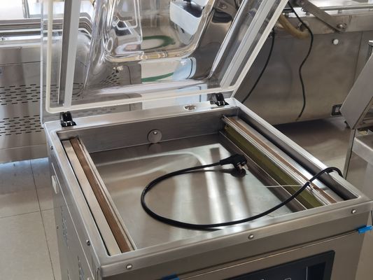 Machine d'emballage d'étanchéité sous vide à chambre simple pour les aliments légumes dattes haricots