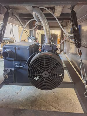 Pompes de 2200W 100m3/h Machine d'emballage sous vide de viande de poisson et de steak avec double chambre