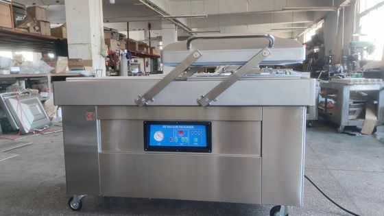 Sélecteur à vide à double chambre semi-automatique pour emballage en plastique