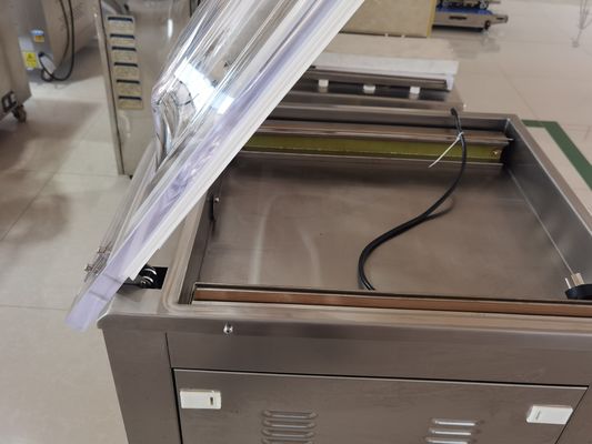 Emballage en plastique Sélecteur à vide à chambre unique électrique pour viande, riz et viande de poisson