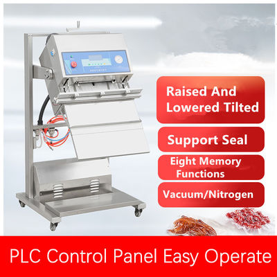 950W puissance verticale en plastique gros sac scellant machine d'emballage sous vide pneumatique externe