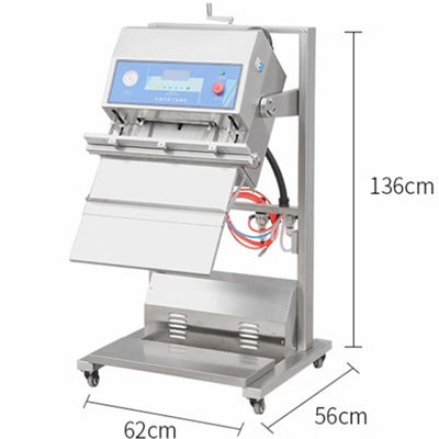 85 kg Commercial type vertical machine d'emballage à vide extérieure buse étanche à vide étancheurs pour gros sacs