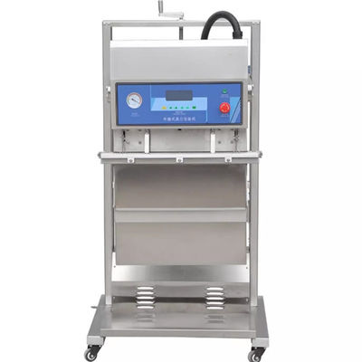 85 kg Commercial type vertical machine d'emballage à vide extérieure buse étanche à vide étancheurs pour gros sacs