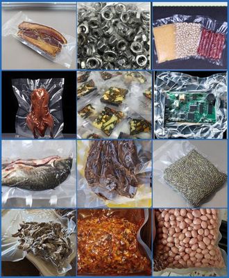 Étancheur à vide à bande de transport 380V pour la transformation industrielle de viande, légumes et poissons