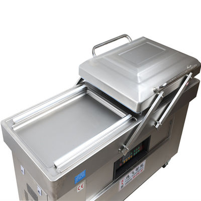 Machine à sceller les emballages sous vide à double chambre à six mémoires pour les emballages alimentaires