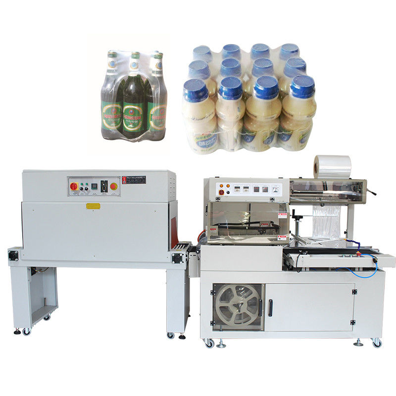 Grande machine d'emballage à pellicule thermique à rétrécissement commercial pour l'étanchéité et la découpe des sacs