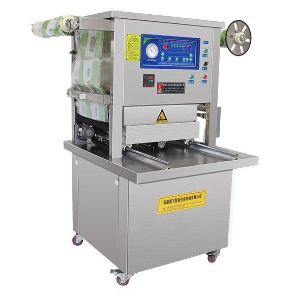 Personnalisez la taille du plateau Machine automatique d'emballage sous vide pour la viande de bœuf