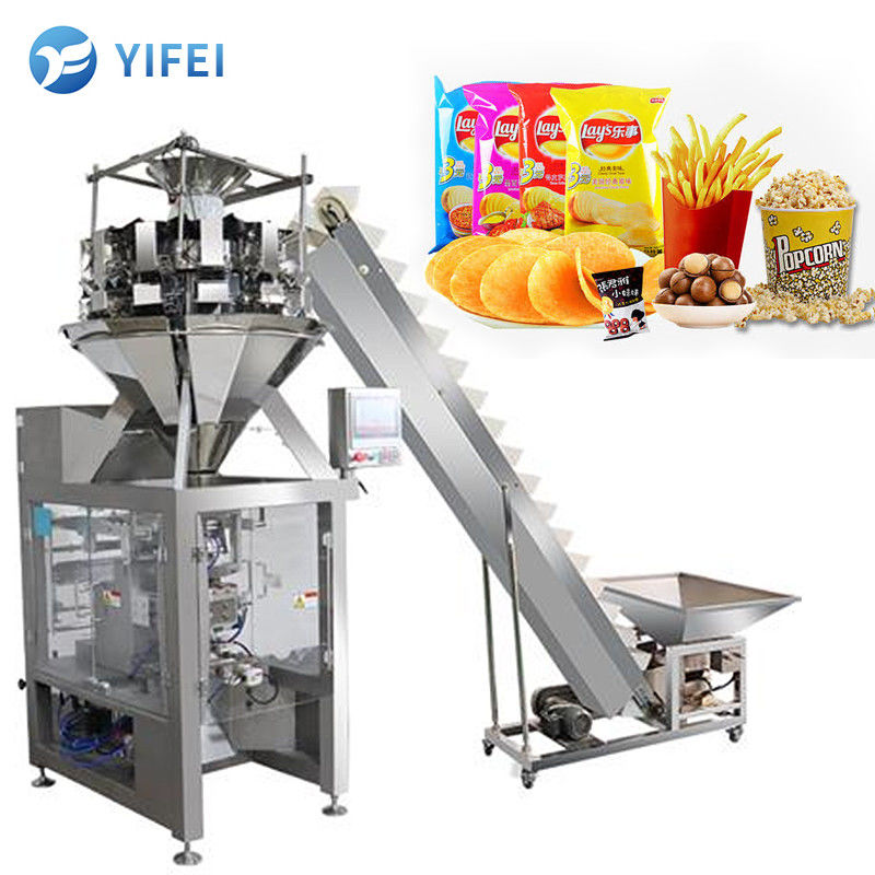 Machine à grande vitesse à 14 têtes pour peser les grains Sachet de 100 g de noix