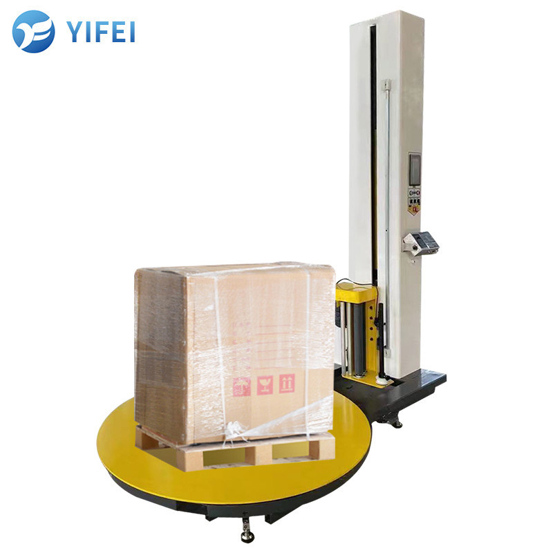 Fabrication d'ouvrages de construction Produits alimentaires Cigarettes Machines d'emballage de palettes 2600*1500*2550 mm