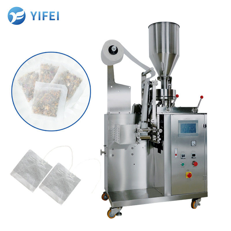 220V / 50HZ machine automatique pour emballer des sachets de thé et des sacs à café pour la production de produits de base