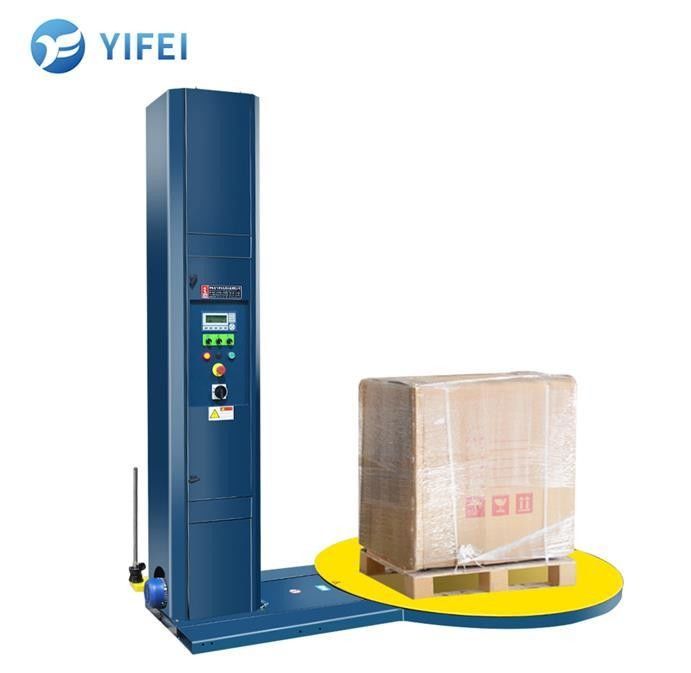 1P Voltage Palet Wrapper Machine d'emballage de palettes entièrement automatique pour les palettes