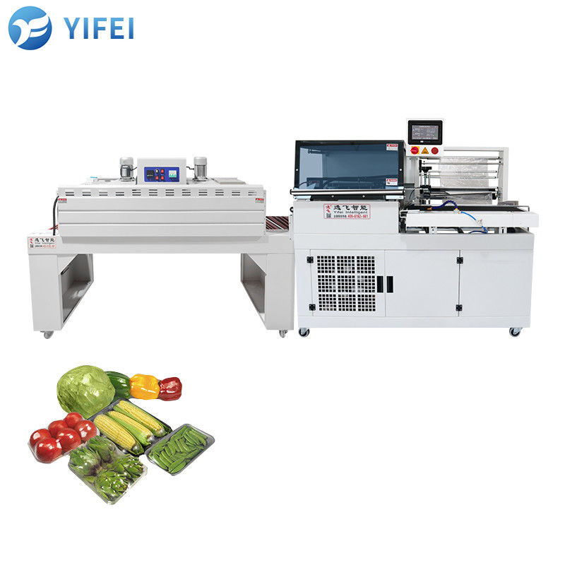 Contrôle automatique PLC 450L Machine d'enveloppe à film coupé pour dattes