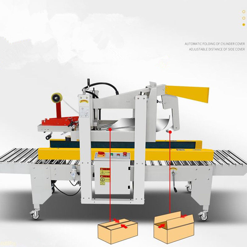 400W semi-automatique boîte de carton boîtier de coffrage de fermeture avec le volant gauche à droite