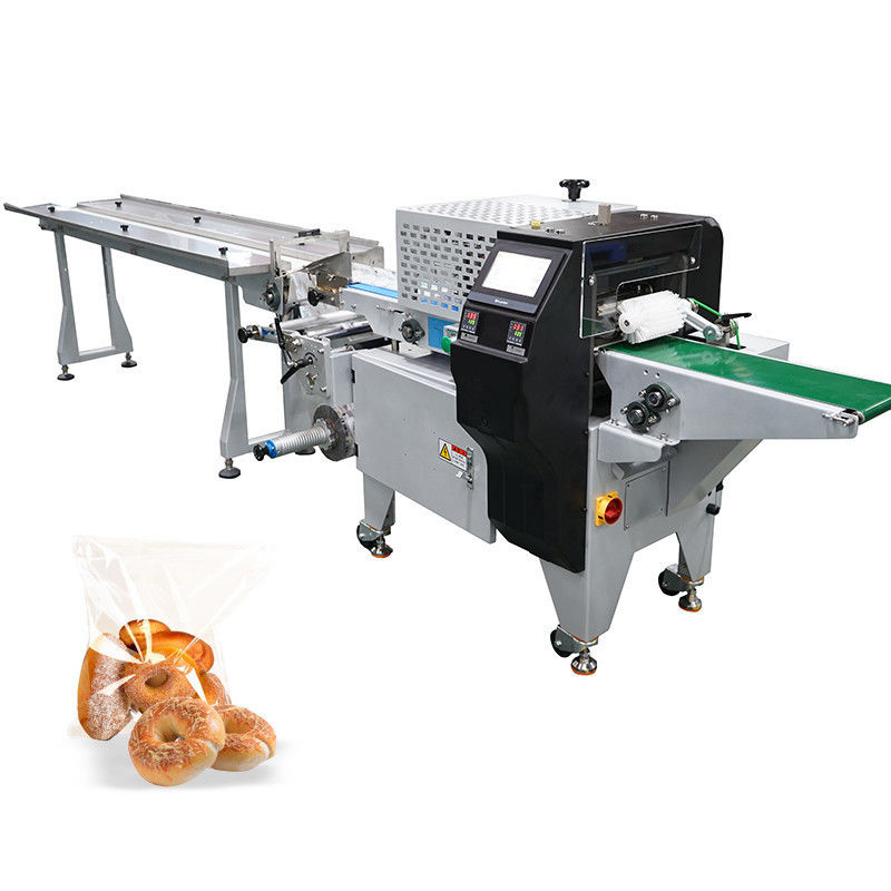 Automatique rouleau d'oeuf carré sirop fabricant de gaufres collation boulanger machine d'emballage avec 220V tension