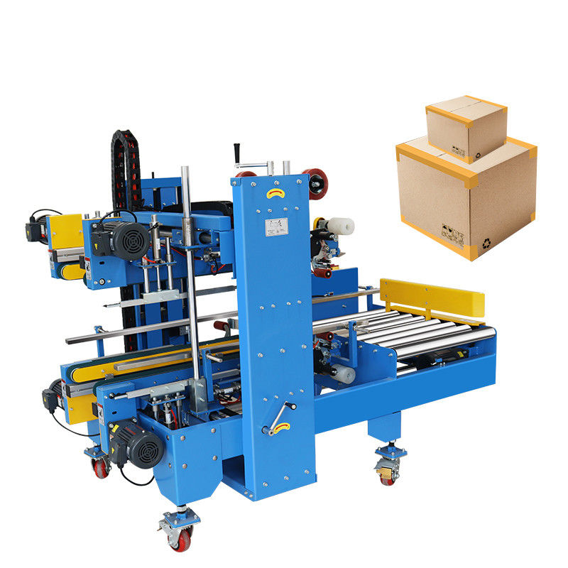 48/60/72mm taille du ruban carton machine d'étanchéité de coin de boîte pour 500 KG efficacité d'emballage