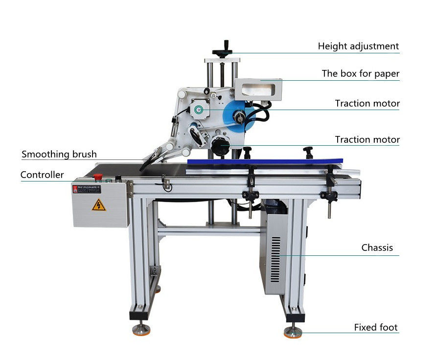 70 KG Machine d'étiquetage entièrement automatique de carton de carton pour sac d'emballage express