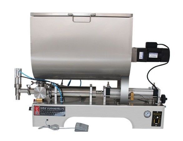 Machine de remplissage de la croûte de pizza de tomate à mélangeur électrique de type U avec sac de 80L