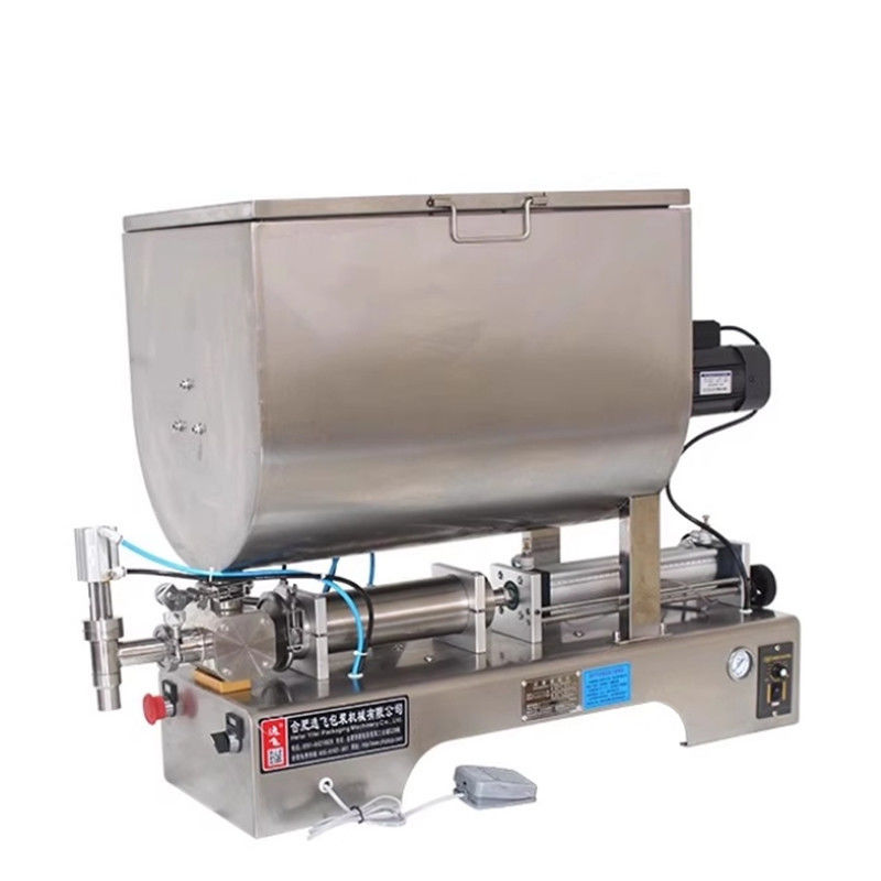1100*480*800 mm Machine de remplissage pneumatique horizontale pour la sauce en acier inoxydable 304