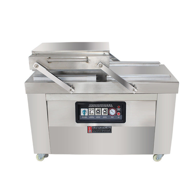 Semi-automatique commercial DZ 400 double chambre étanche à vide pour 4pcs bandes d'étanchéité