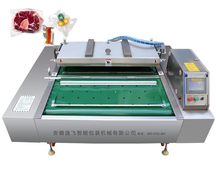 380V/50HZ Voltage Commercial Automatic Rolling Vacuum Packaging Machine pour les aliments à base de viande