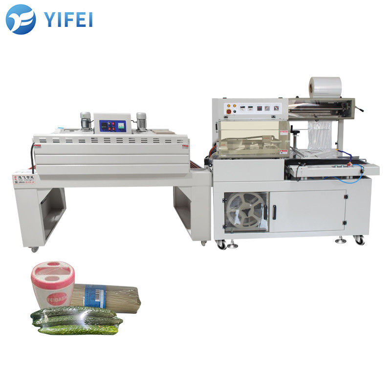 55 cm Max. largeur de film Rétrécissement de la machine d'emballage avec L Bar Sealer et fonction automatique