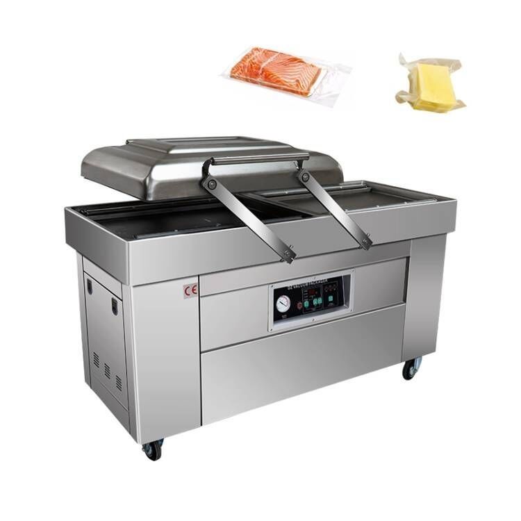 Machine de scellage sous vide pour les produits alimentaires de qualité automatique semi-automatique