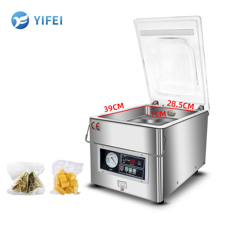 Sélecteur sous vide à tension semi-automatique DZ 260 personnalisable pour les poissons et aliments fumés