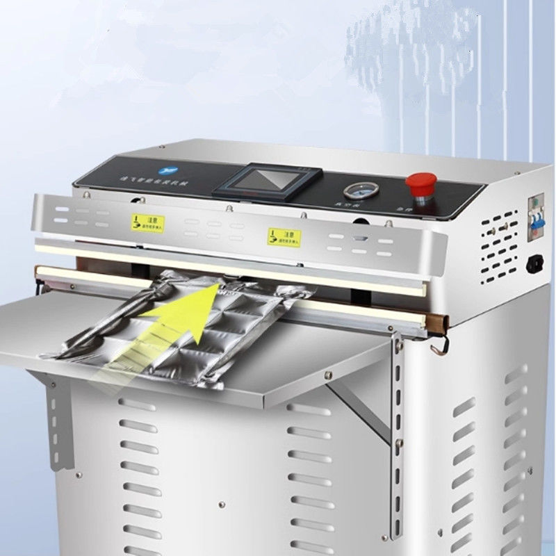 Machine d'emballage à vide professionnelle verticale externe 1000 mm, pompe à 20 m3/h pour aliments