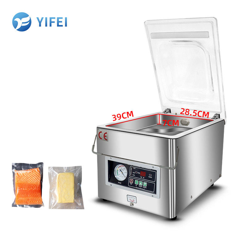 Puissance du moteur 370W DZ-260B Sélecteur sous vide pour l'emballage de feuille pratique dans le commerce