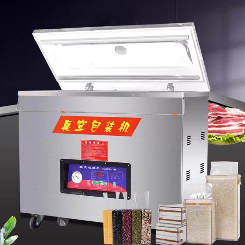 Machine d'emballage d'étanchéité sous vide DZ-850 certifiée CE pour les haricots de riz et les briques en poudre de café